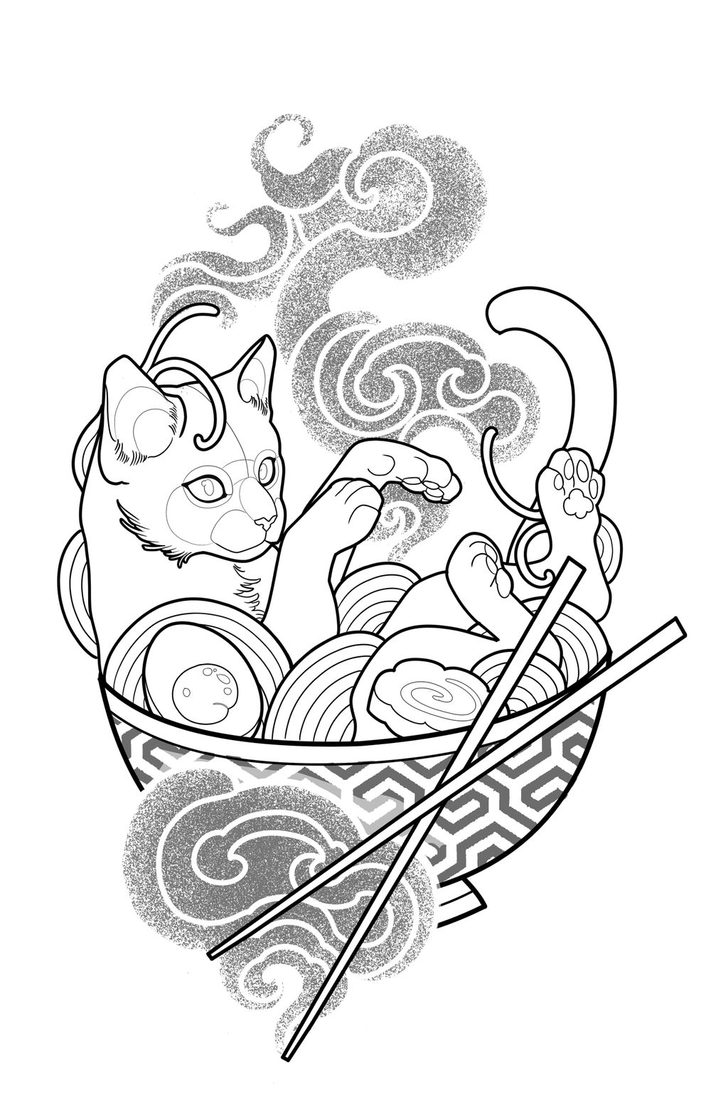 Ramen Cat